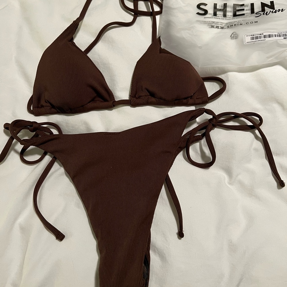 Brown bikini